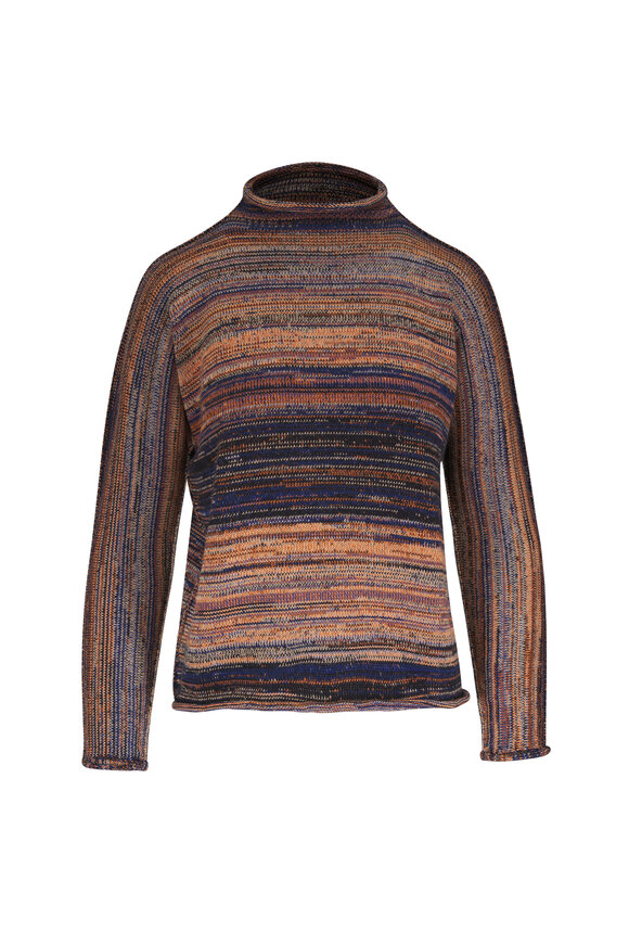 Frank & Eileen Harvest Roll Neck Cotton Sweater - view 1