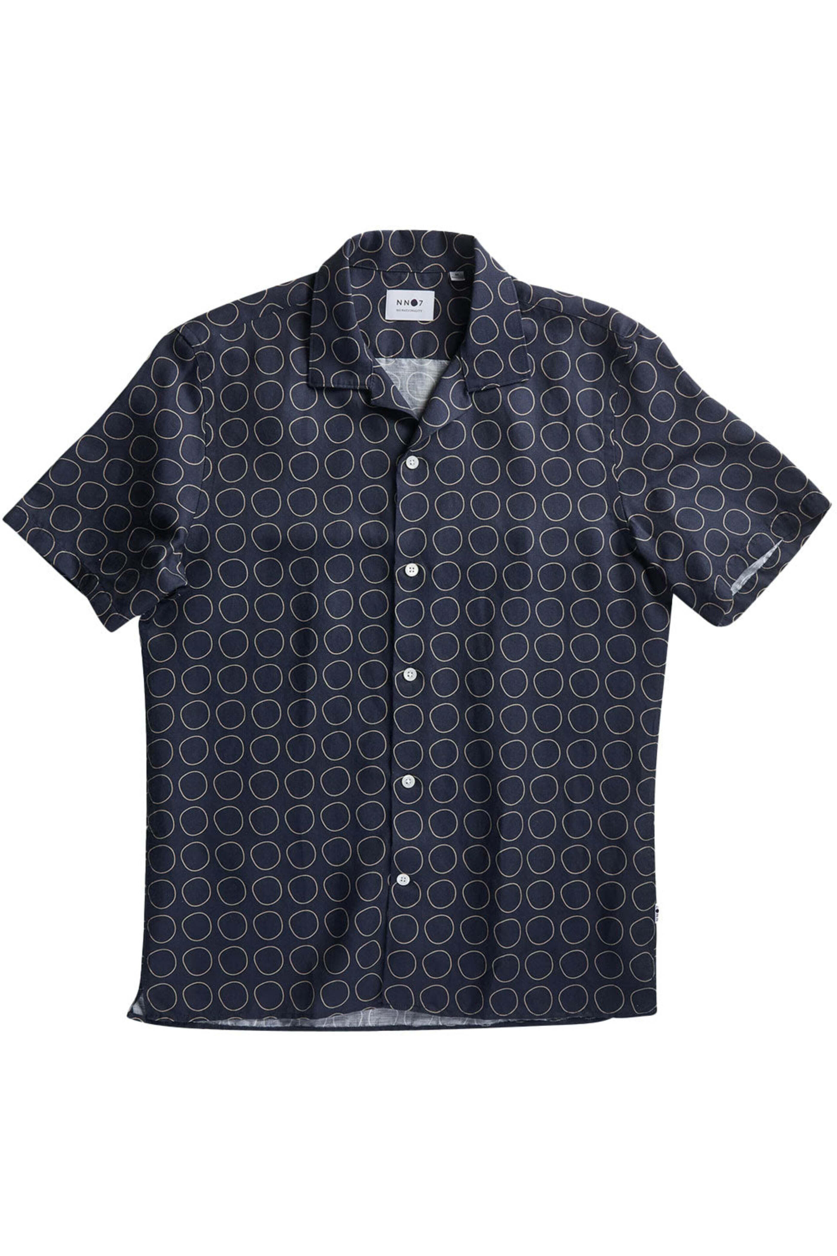 Nn07 - Navy Blue Miyagi Shirt