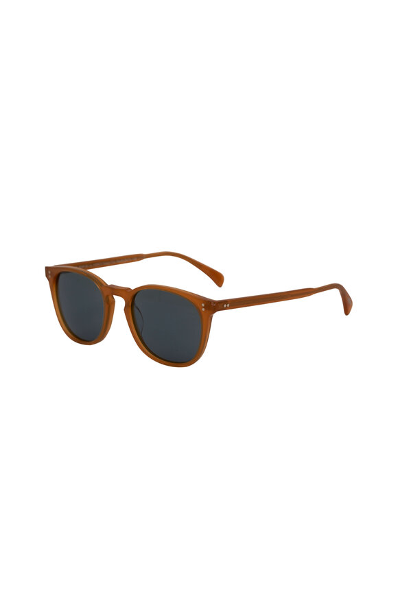 Oliver Peoples - Finley Esquire Ember & Regal Blue Sunglasses 