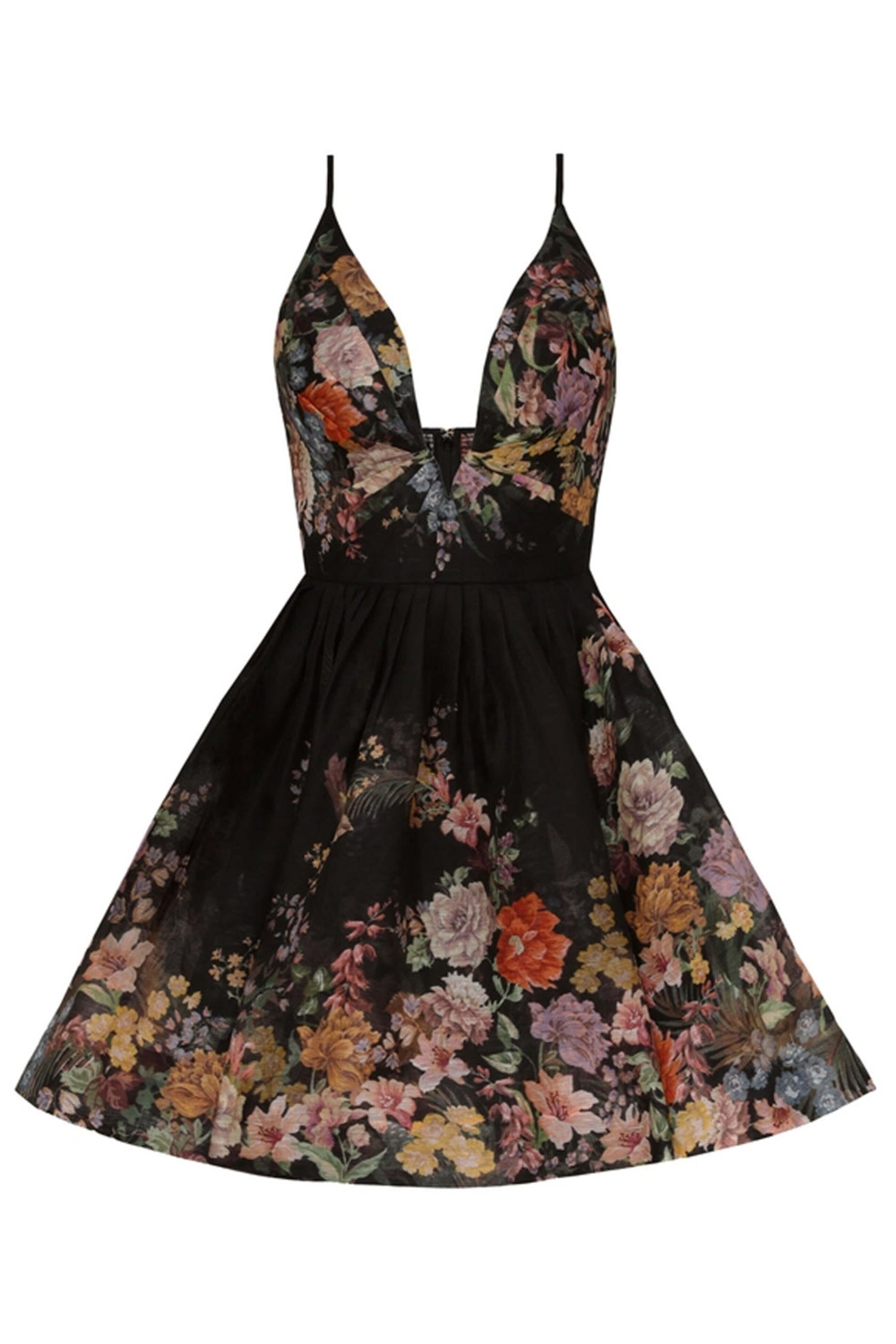 Zimmermann - Black Pavilion Mini Dress