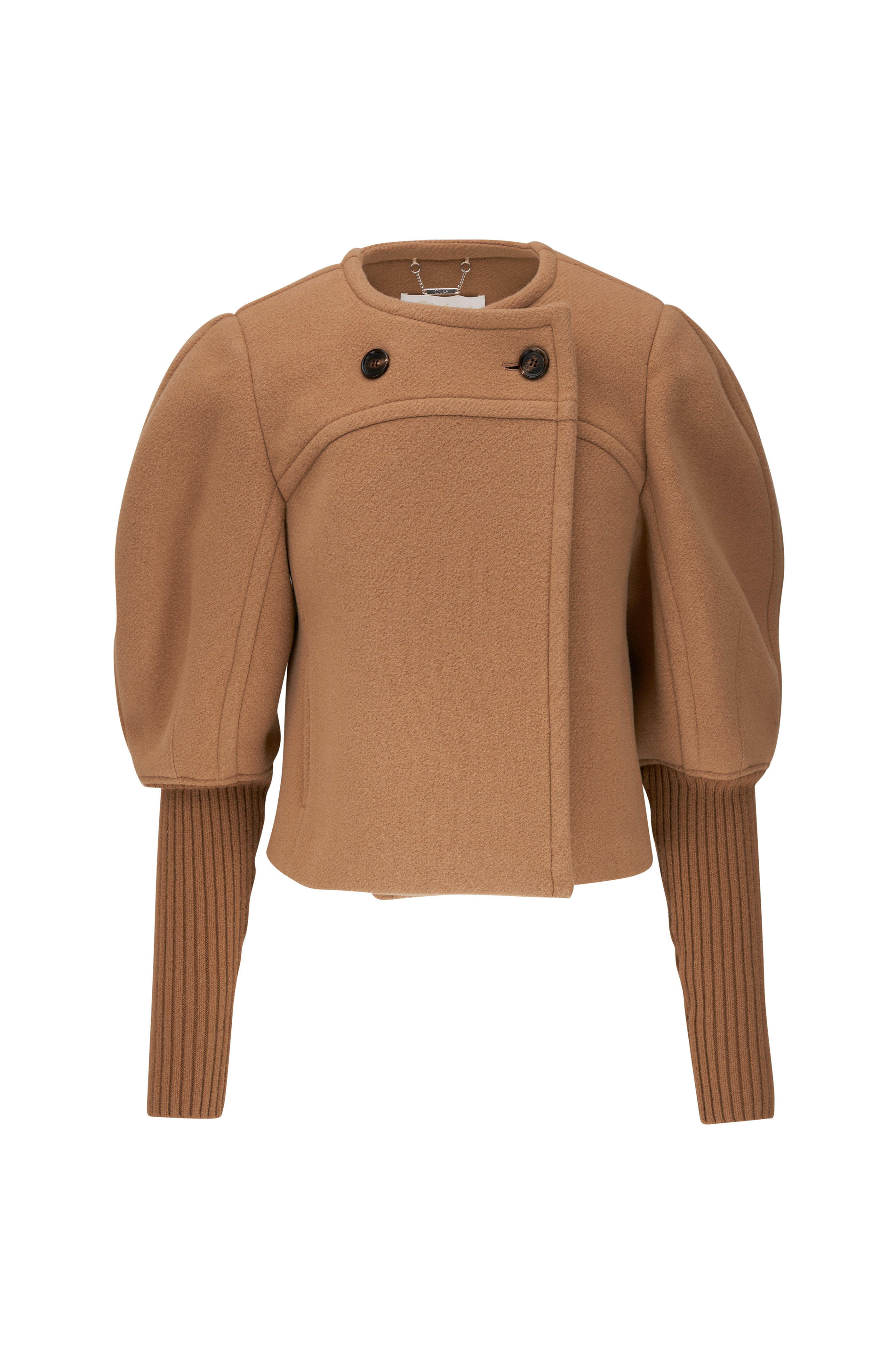 ジャケット・アウター Namacheko Brown Edelkern Surgeon Coat Namacheko Medallion Zip Jacket in Brown | LN-CC