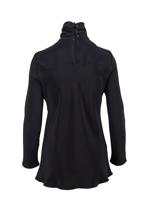 Peter Cohen - Black Silk Turtleneck Tunic