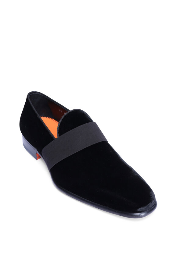 Zegna - Black Double Monk Strap Shoe | Mitchell Stores