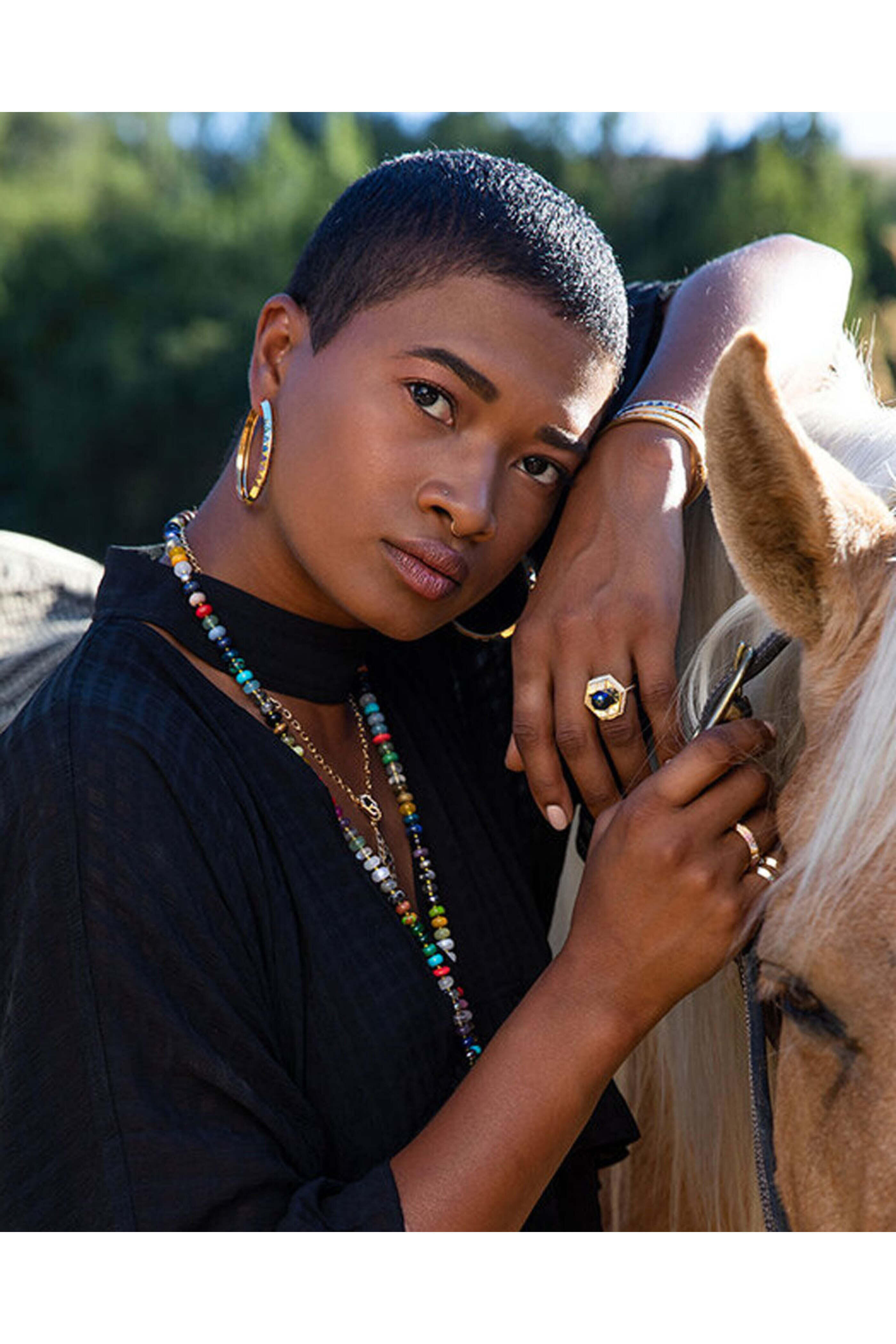 Harwell Godfrey - Rainbow Bead Foundation Necklace