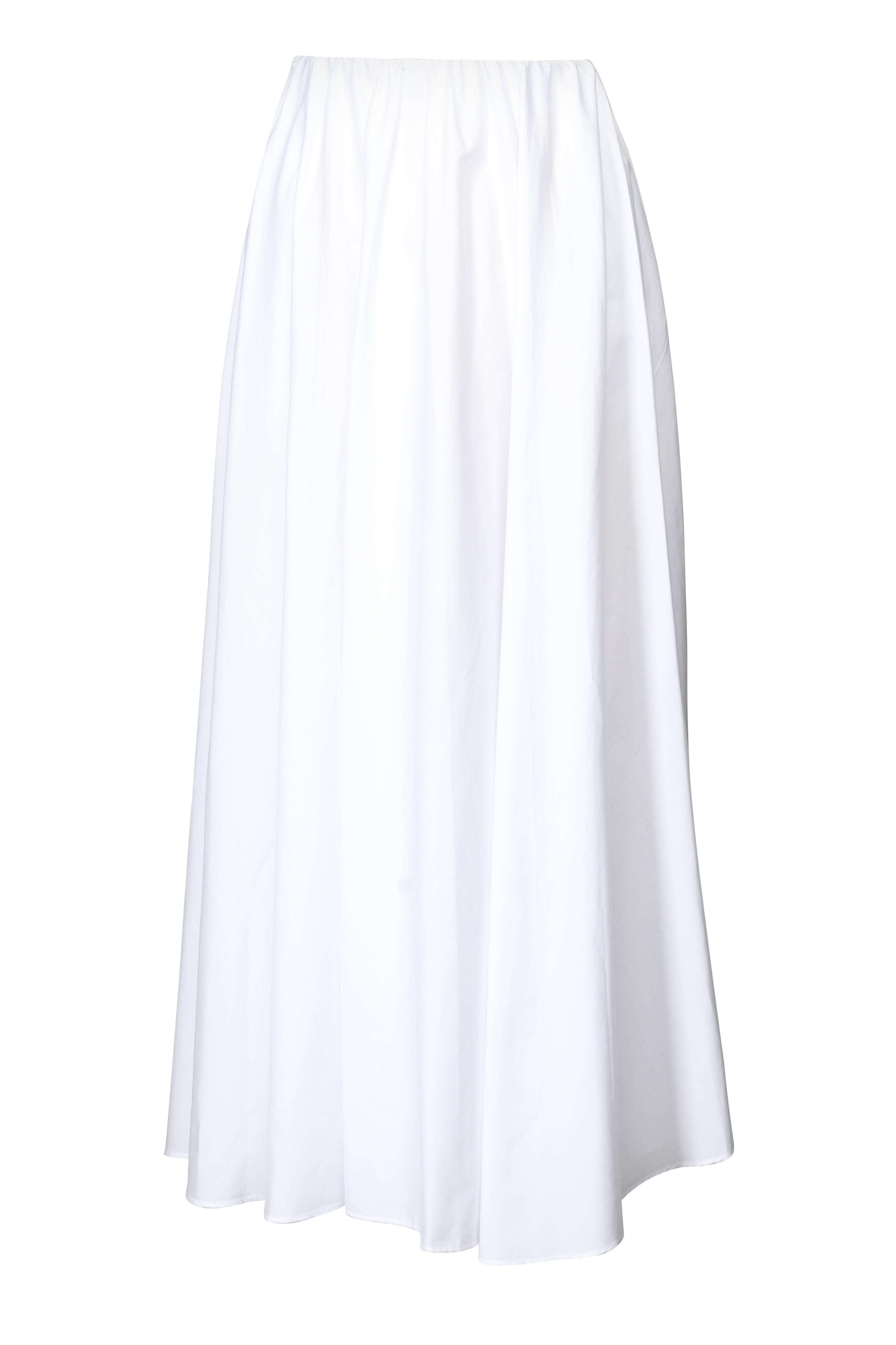 Staud - White Milano Maxi Skirt - view 1