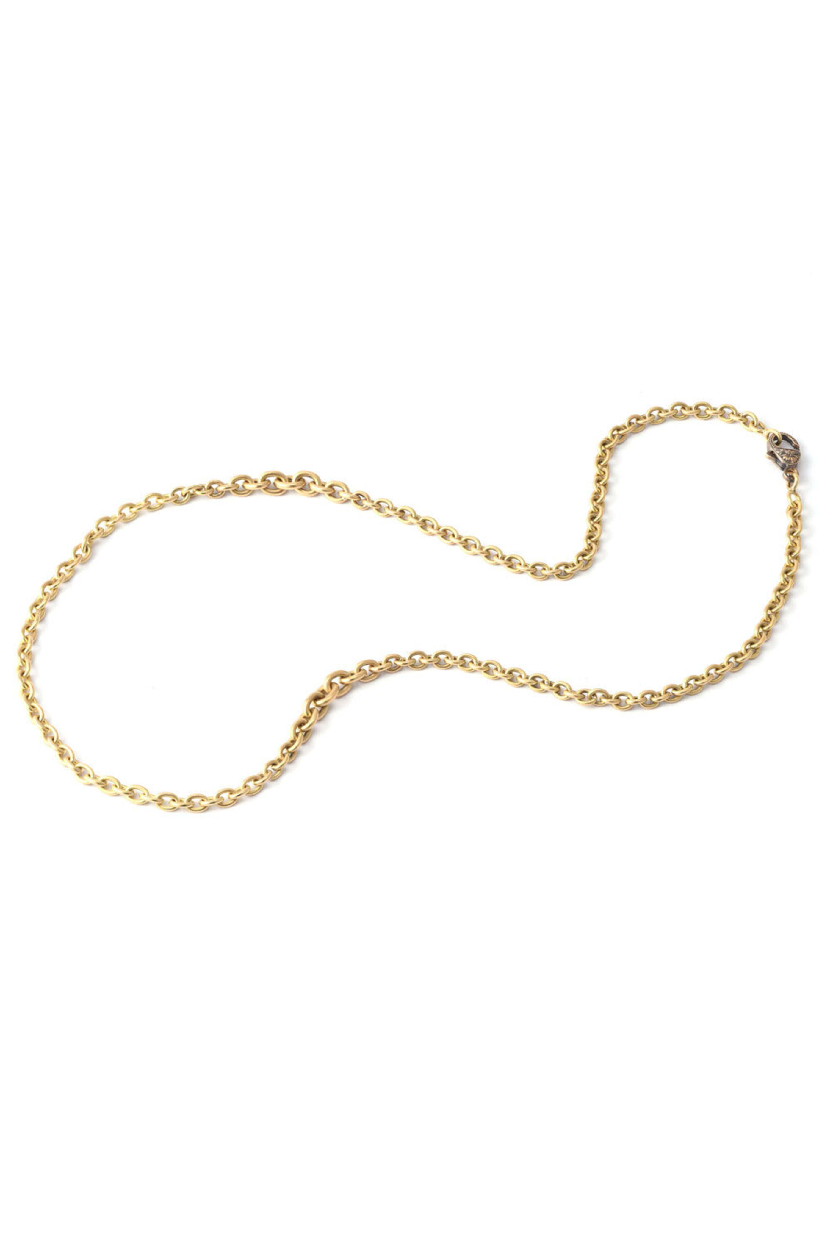 Sylva & Cie - Yellow Gold Graduated Chain Necklace
