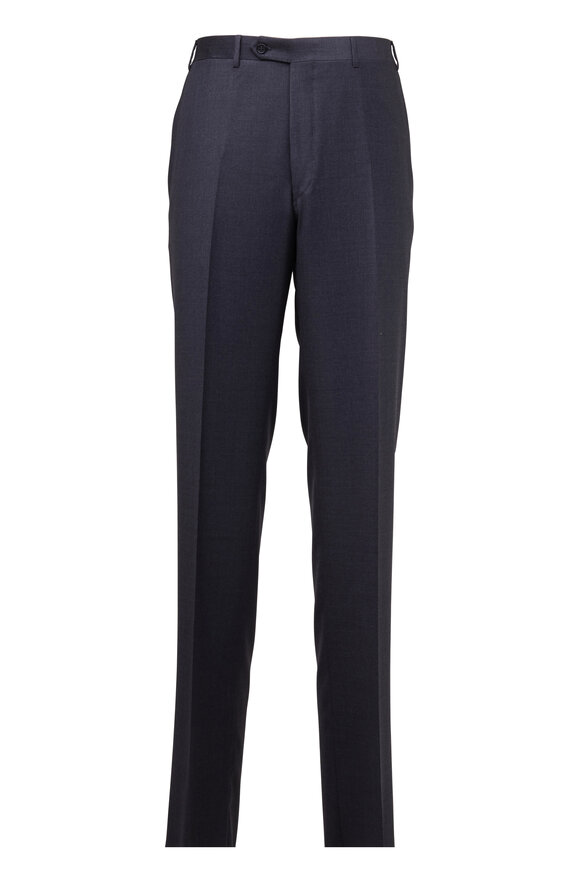 Canali - Charcoal Gray Wool Pants