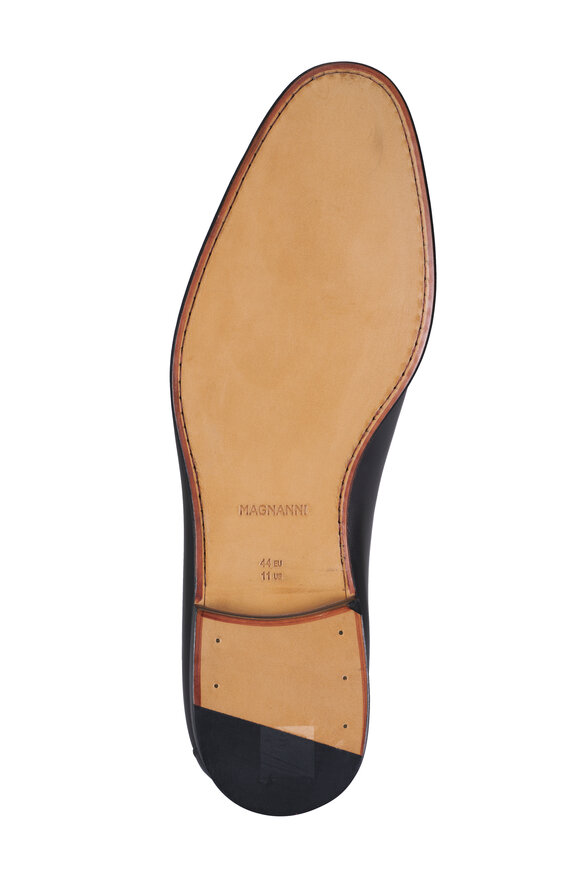 Magnanni Diaz Black Leather Loafer - view 4