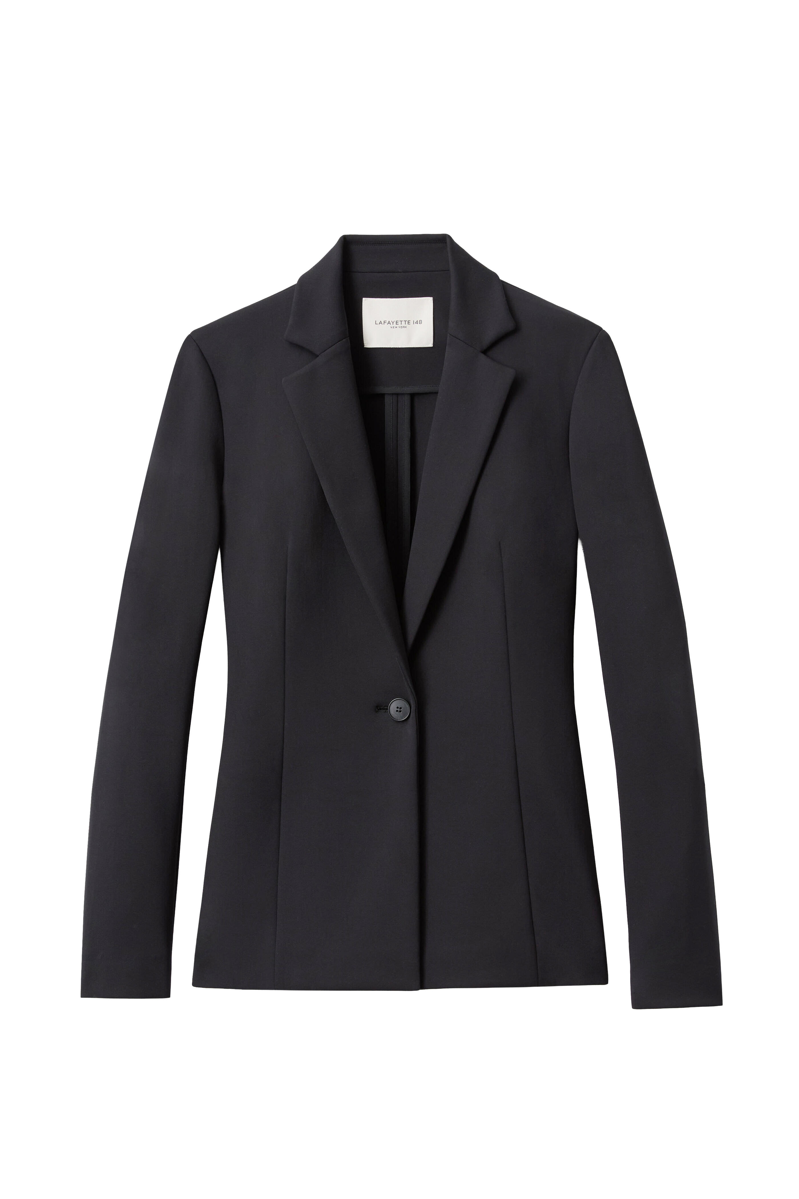 Lafayette 148 New York - Black Scuba Jersey Jacket