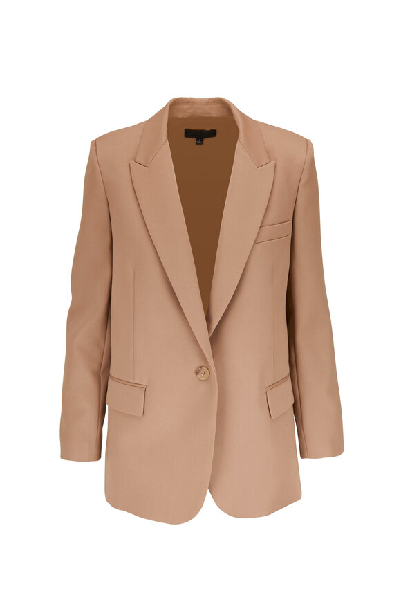 Nili Lotan - Diane Camel Wool Blazer