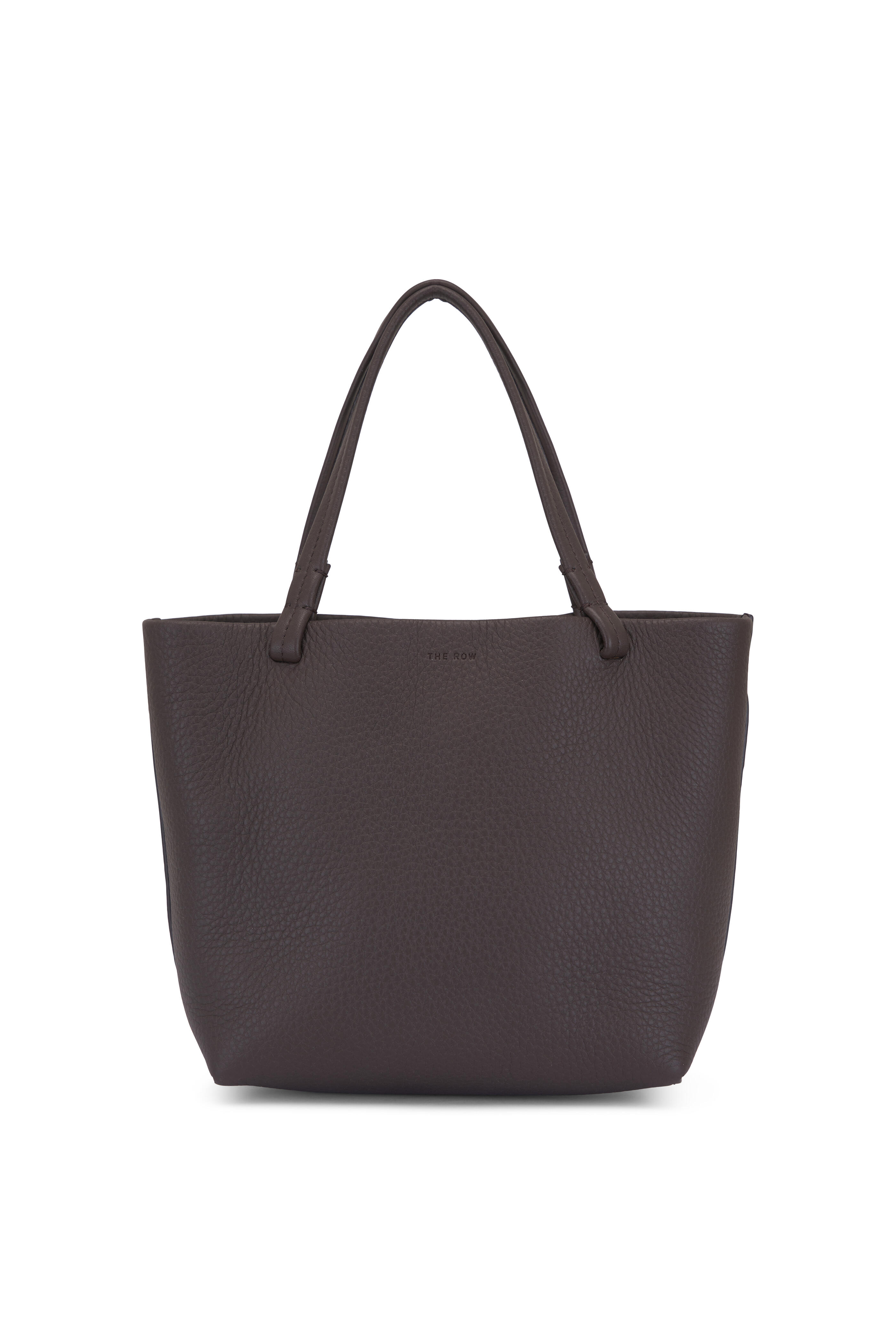 The Row - Small Park Deep Brown Ans Leather Tote