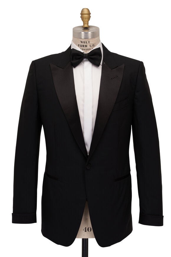 Tom Ford - Black Peak Lapel Tuxedo