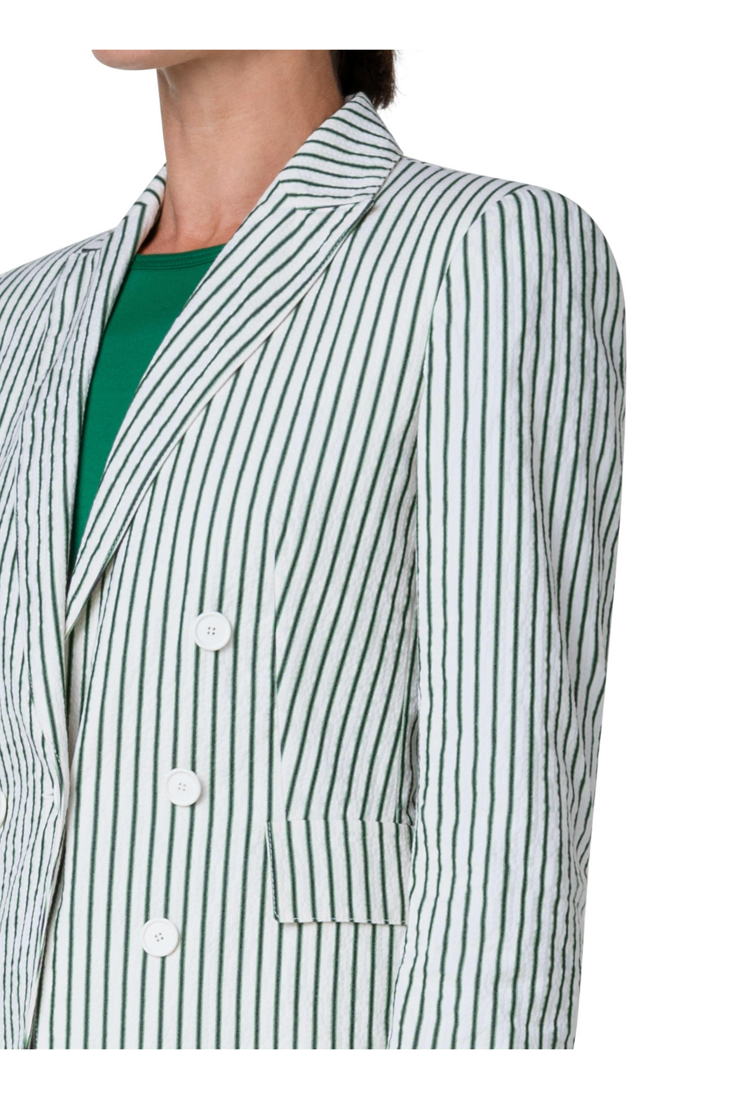 ジャケット・アウター LOEWE stripe seersucker blouson LOEWE Striped Tracksuit Jacket | endource