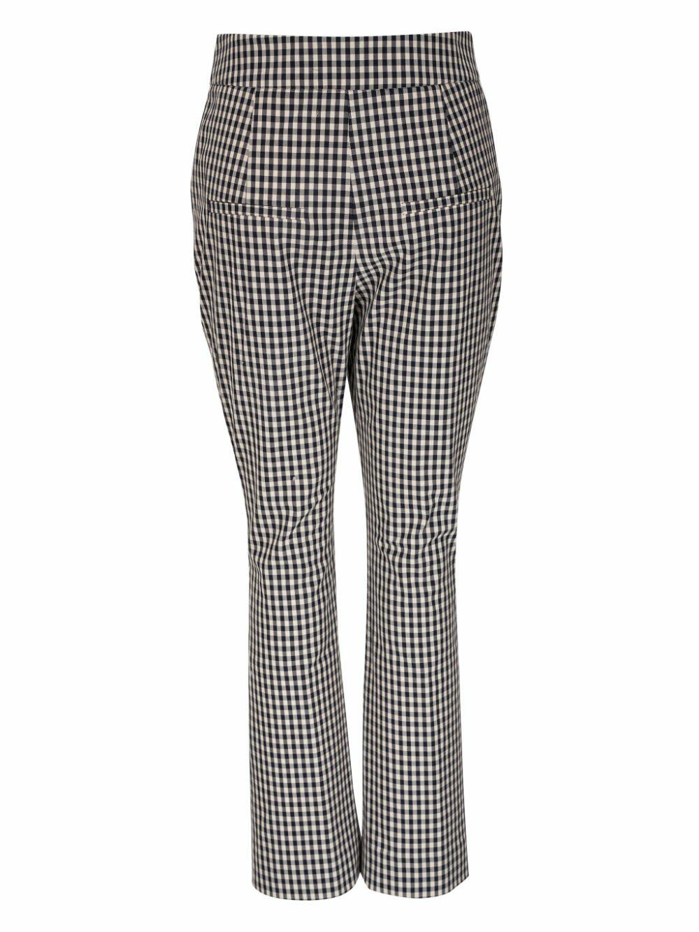 Veronica Beard - Tani Black & White Gingham Pant