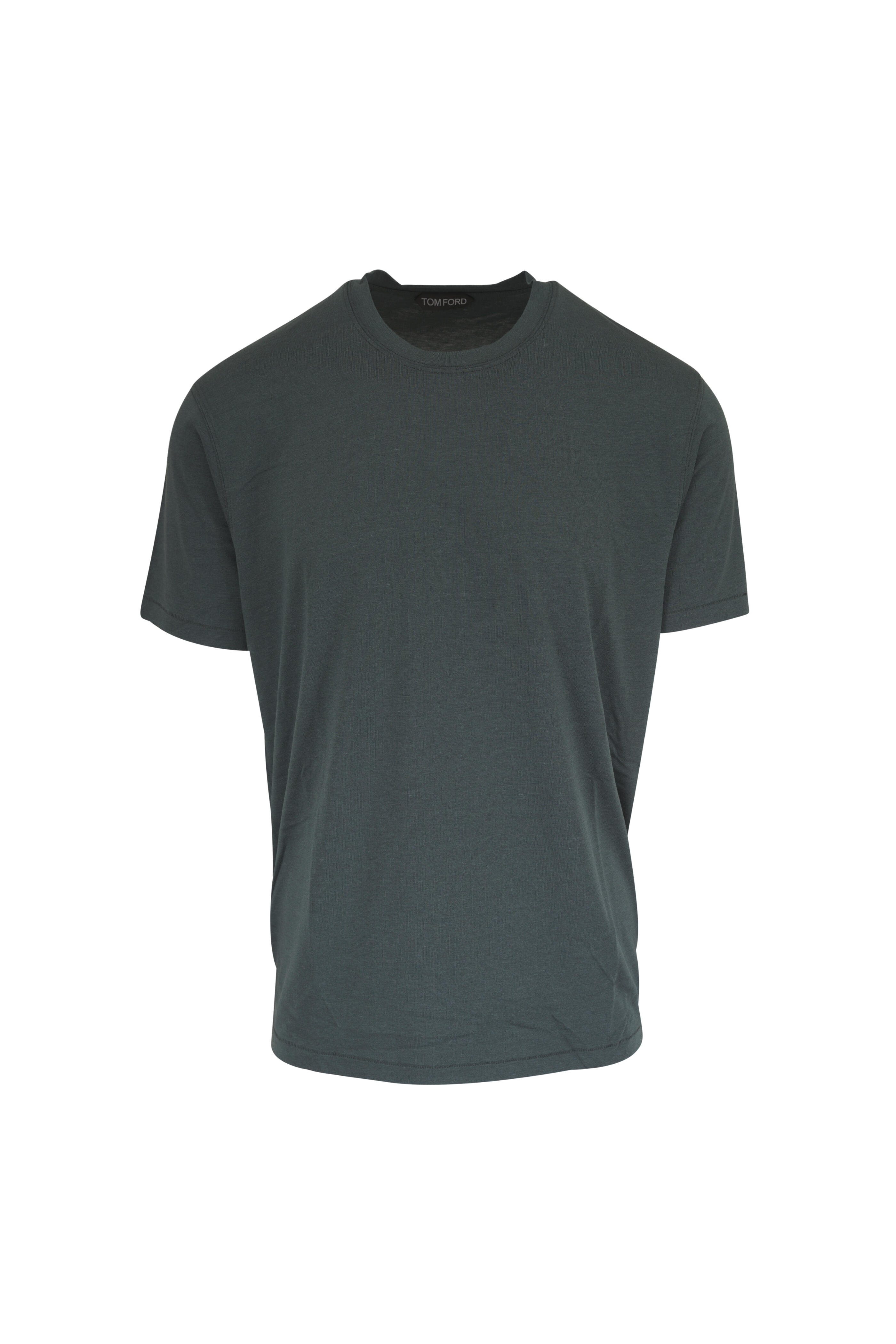 Tom Ford - Pine Green Crewneck T-Shirt - view 1