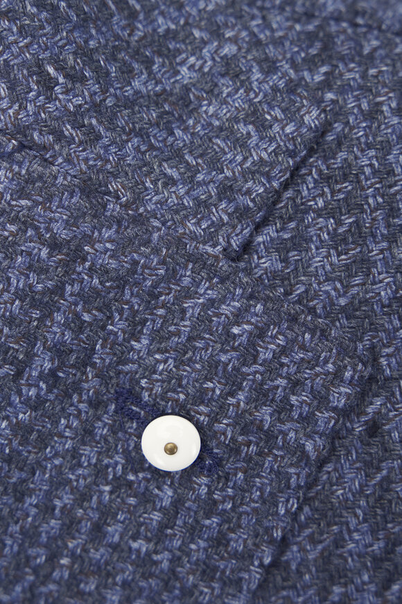 L.B.M. 1911 - Prince of Wales Blue Tonal Sportcoat