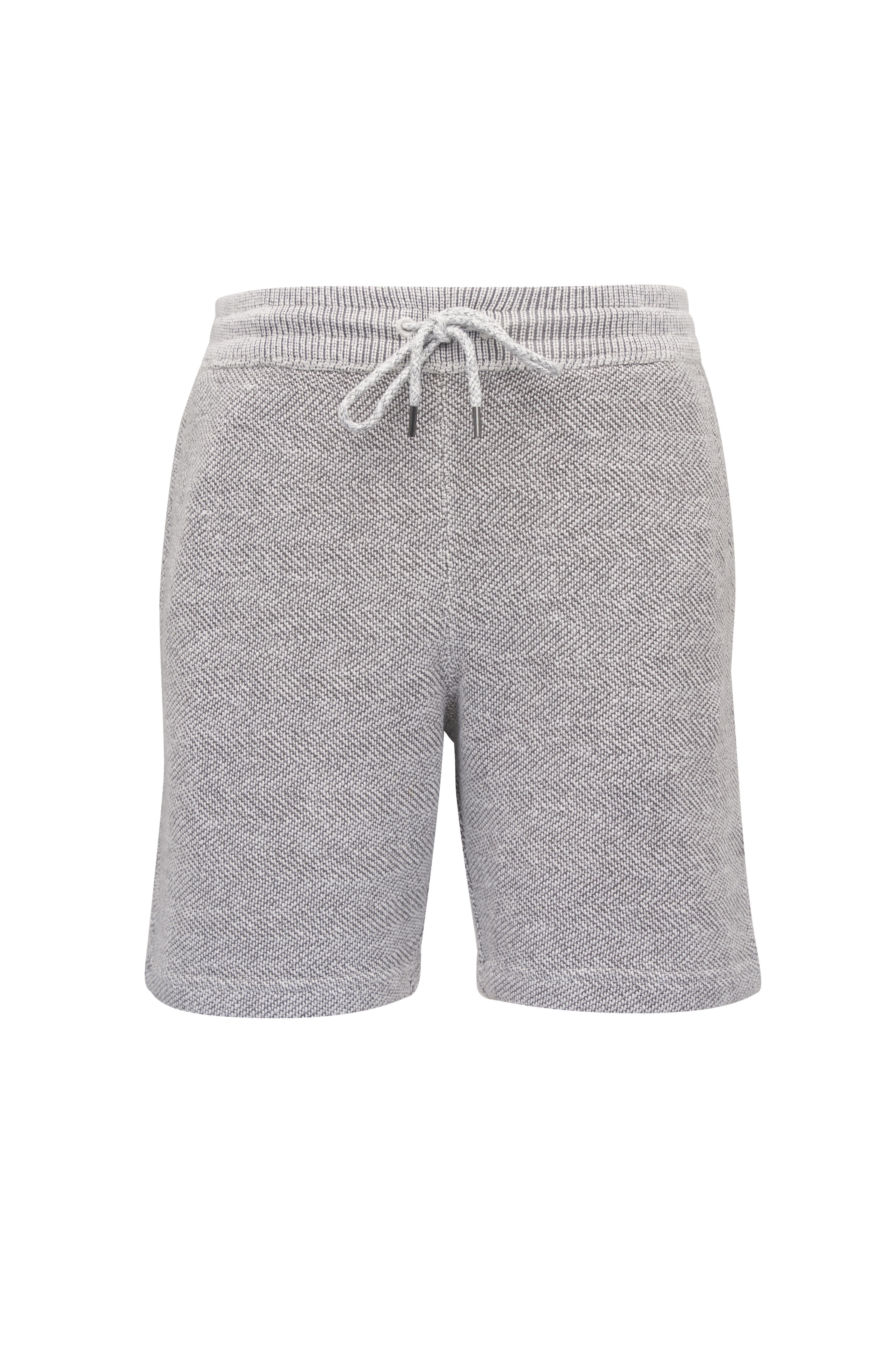 Faherty Brand - Whitewater Gray Shell Loop Sweatshorts