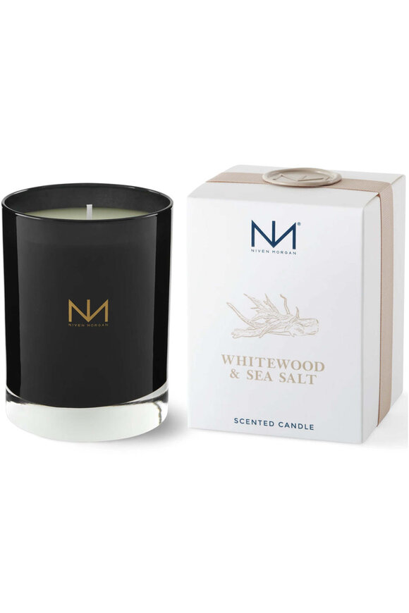 Niven Morgan Whitewood & Sea Salt Candle - view 1
