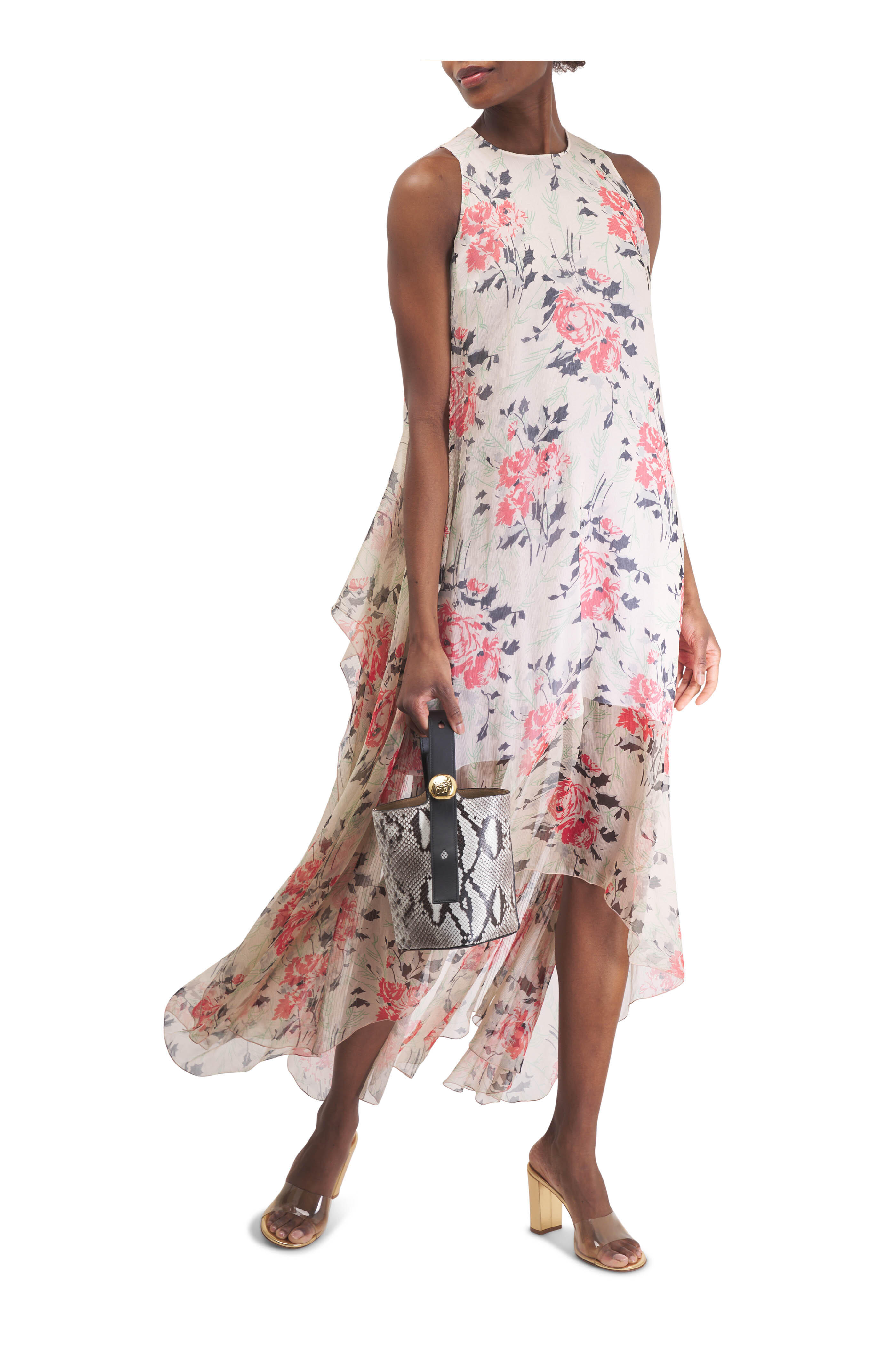 Gianvito Rossi - Mekong Block Heel Sandal, 85mm