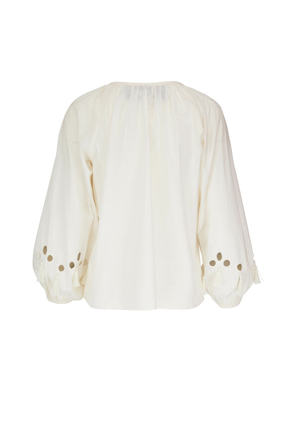 Sachin + Babi - Celia Ivory Blouse | Mitchell Stores