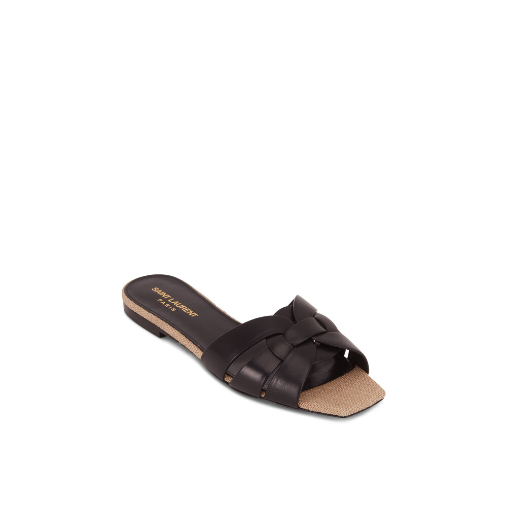 サンダル・ミュール SAINT LAURENT TRIBUTE SANDAL tribute SANDALS in smooth leather | Saint Laurent | YSL US
