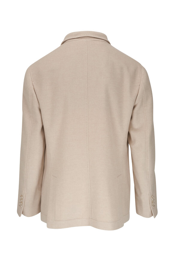 Brunello Cucinelli - Oat Cashmere Water-Resistant Jacket 