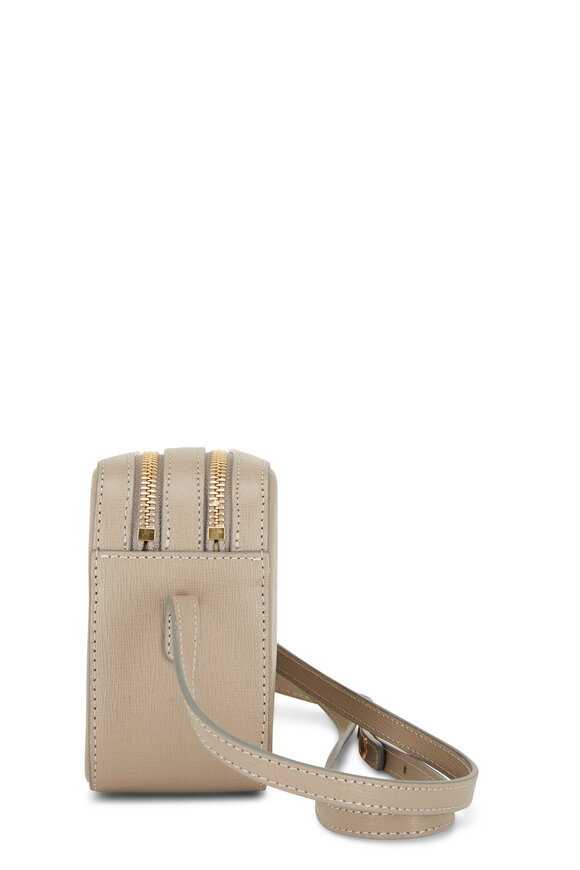 Mansur Gavriel - Double-Zip Elefante Saffiano Small Crossbody Bag 