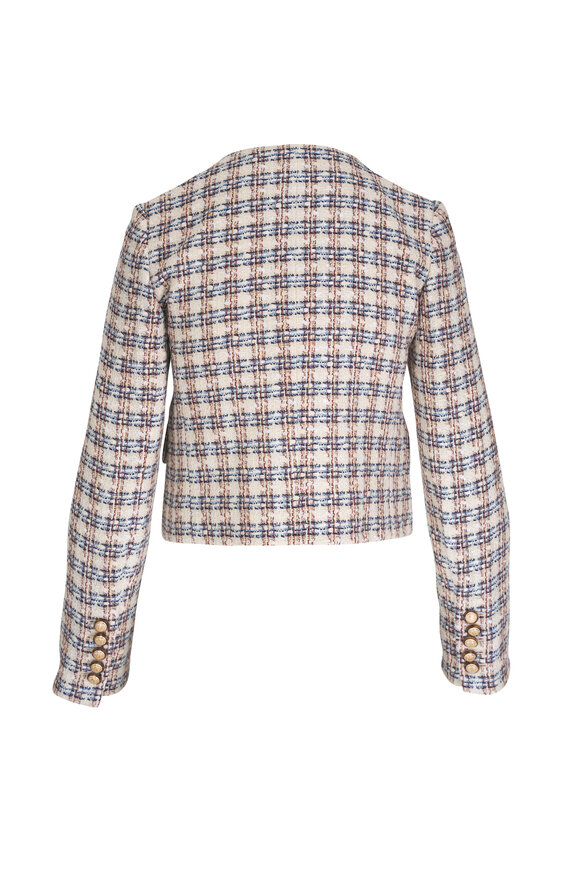 Veronica Beard -  Bentley Ivory Multi Tweed Jacket