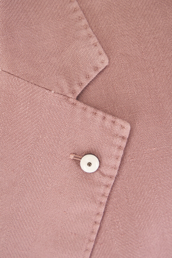 L.B.M. 1911 Light Pink Linen & Cotton Sportcoat - view 4