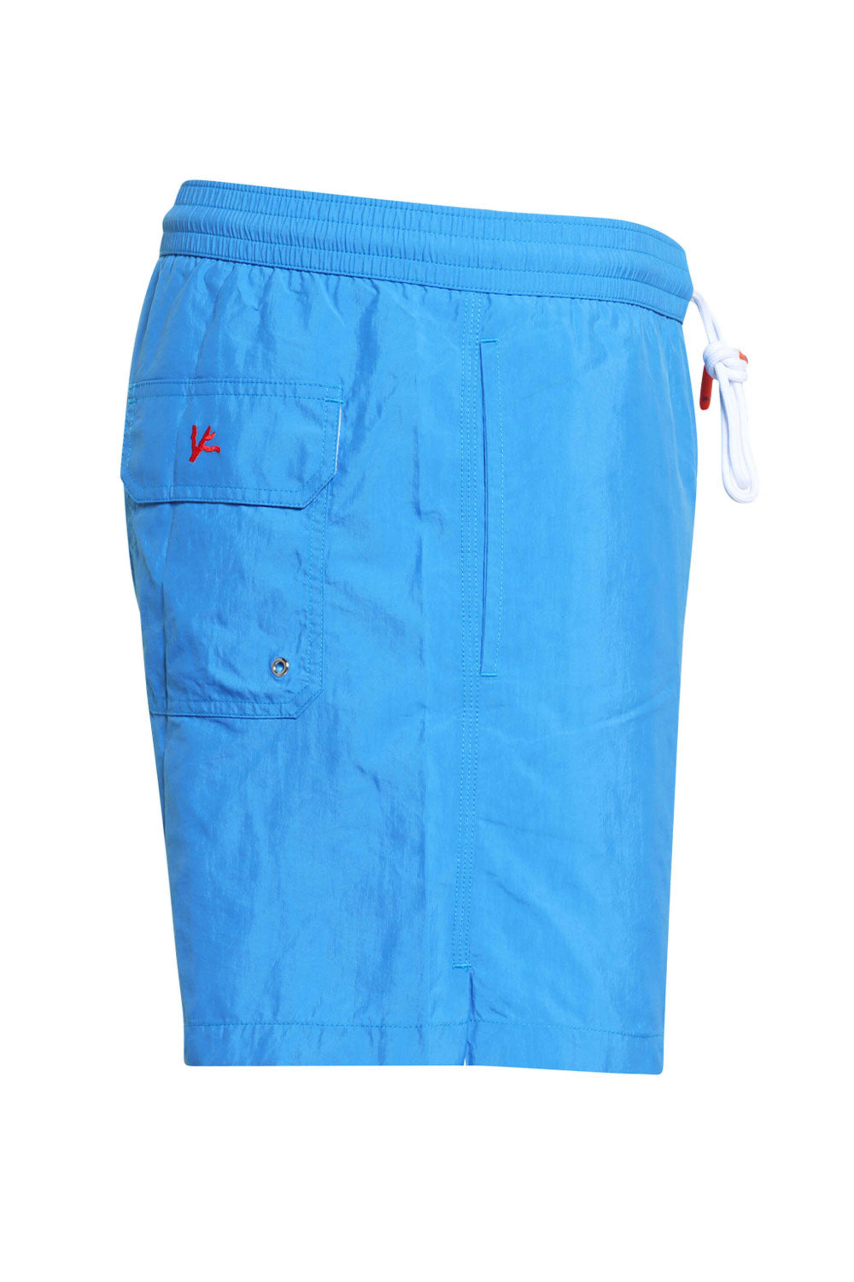 Isaia - Solid Light Blue Swim Short