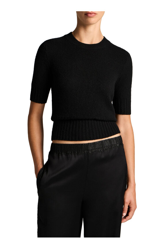 Vince Black Cashmere & Wool Sweater - view 2