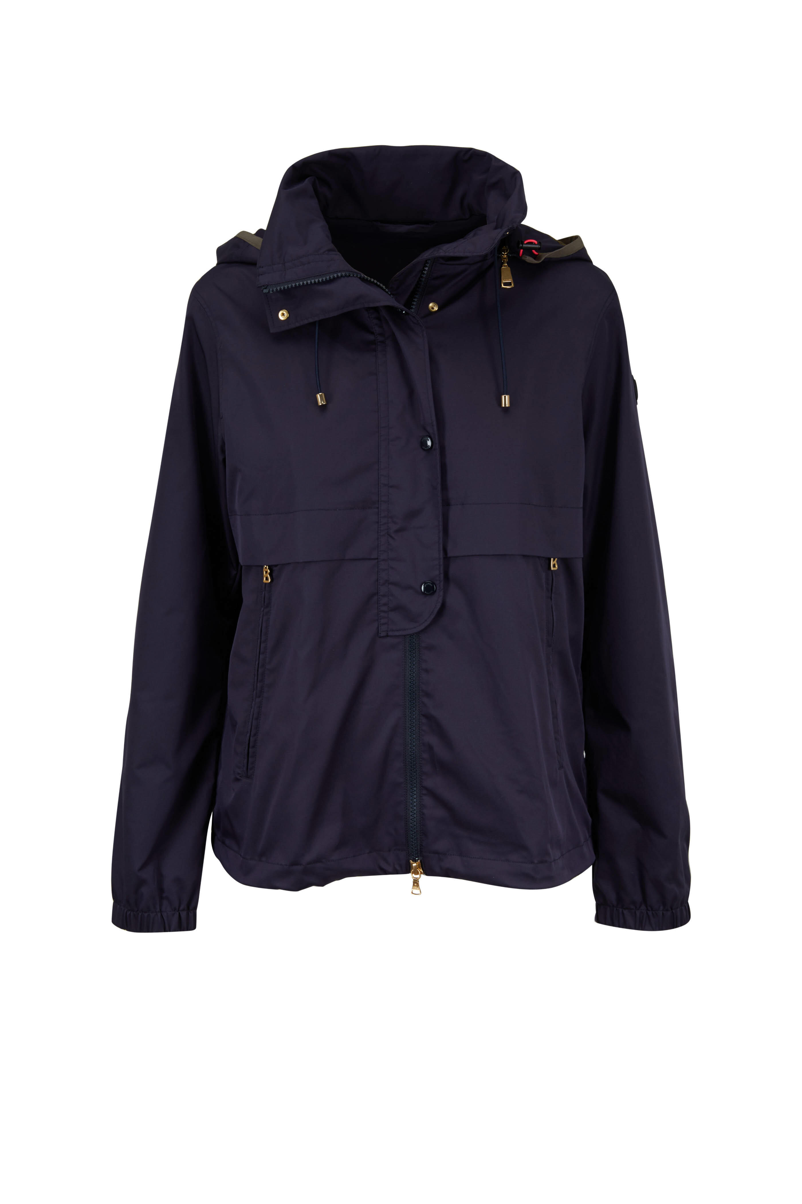 Bogner - Norah Navy Blue Nylon Bomber Jacket