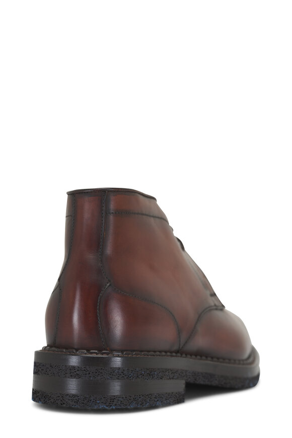 Di Bianco - Calgara Medium Brown Leather Chukka Boot