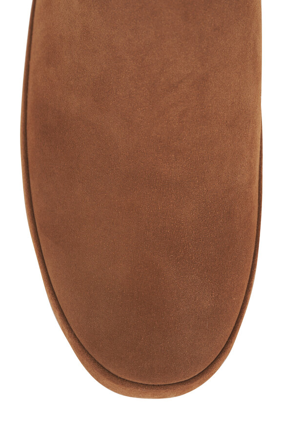 Loro Piana Tomori Walk Sabot Suede Sabots - view 4