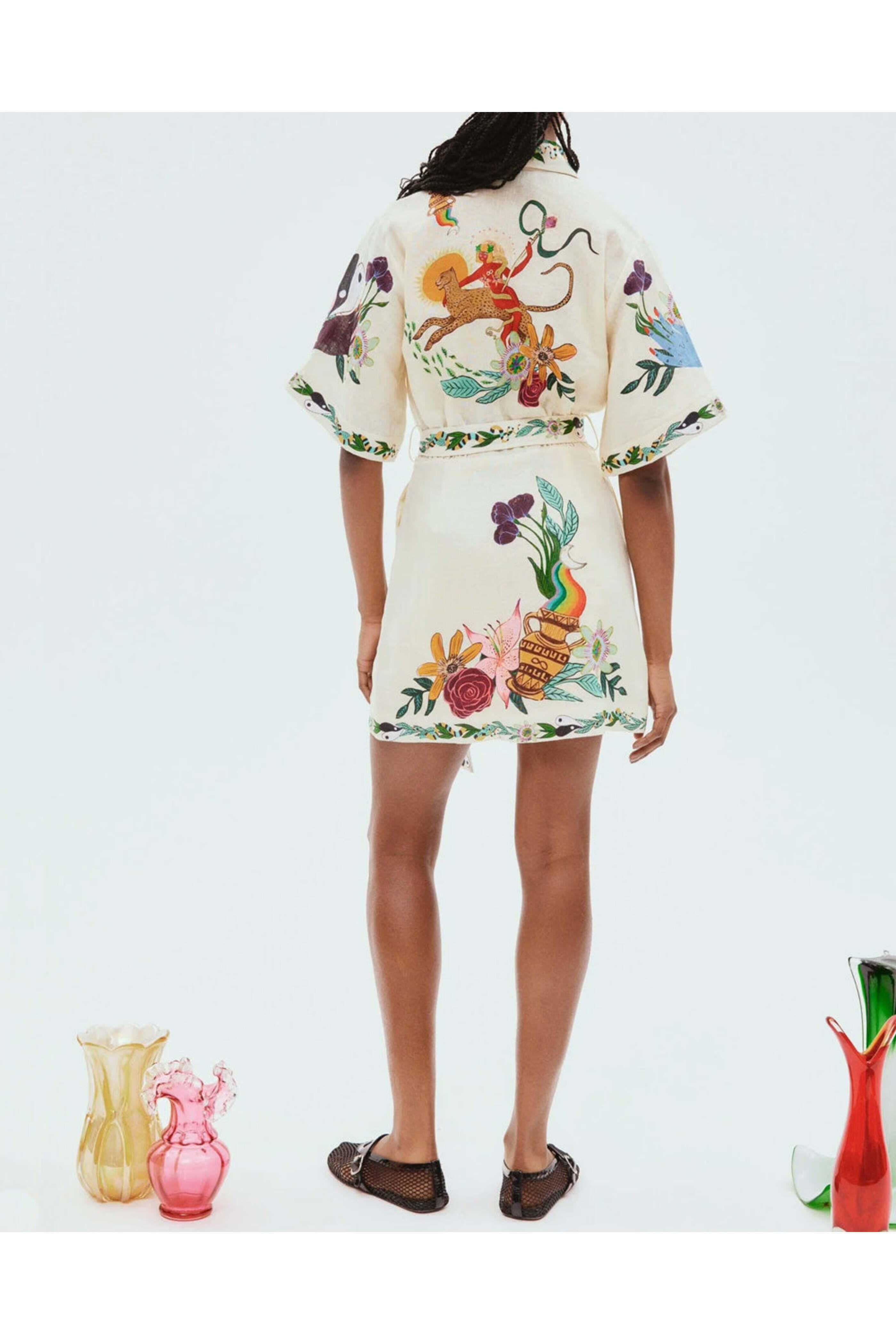 Alémais - Cream Meagan Mini Dress