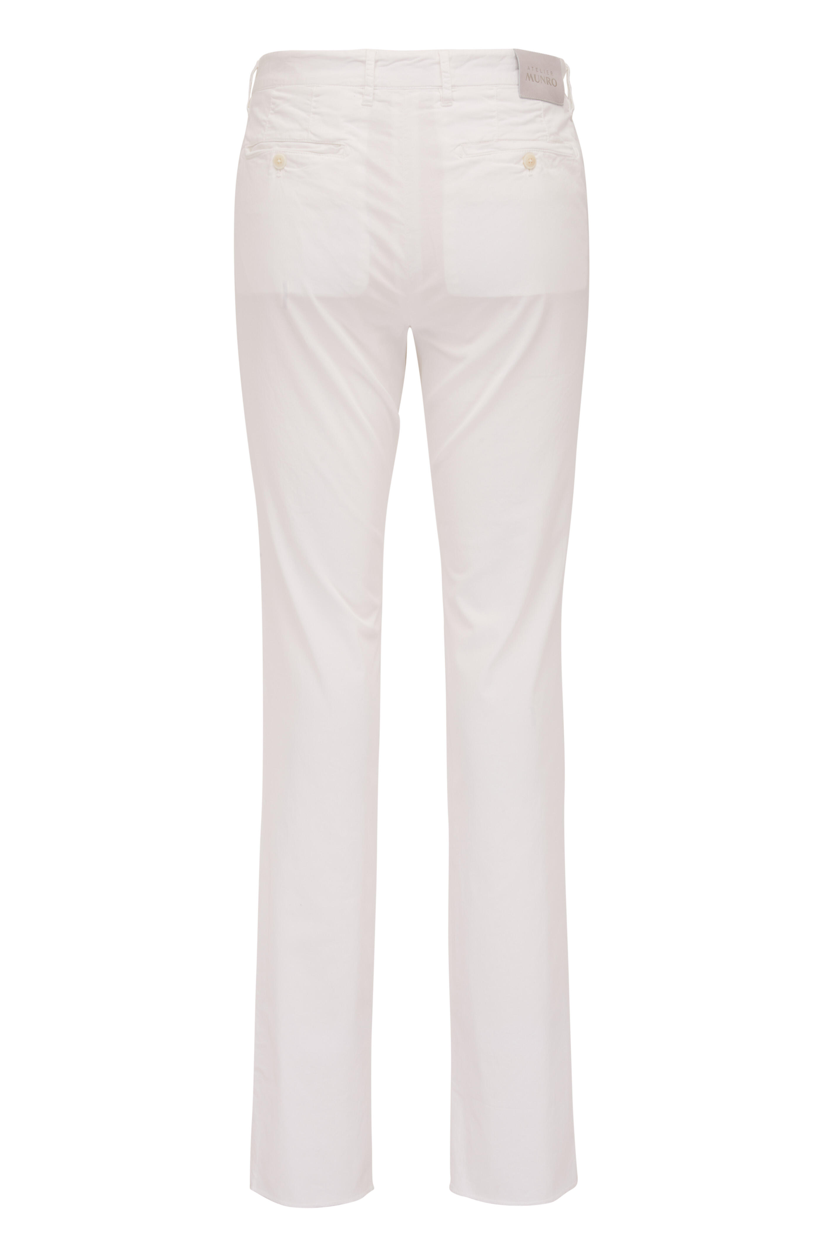 Atelier Munro - Off-White Smart Chino Pant