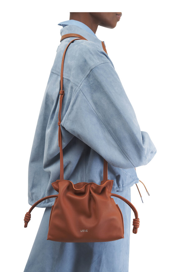 Loewe Mini Flamenco Leather Knot Clutch - view 2