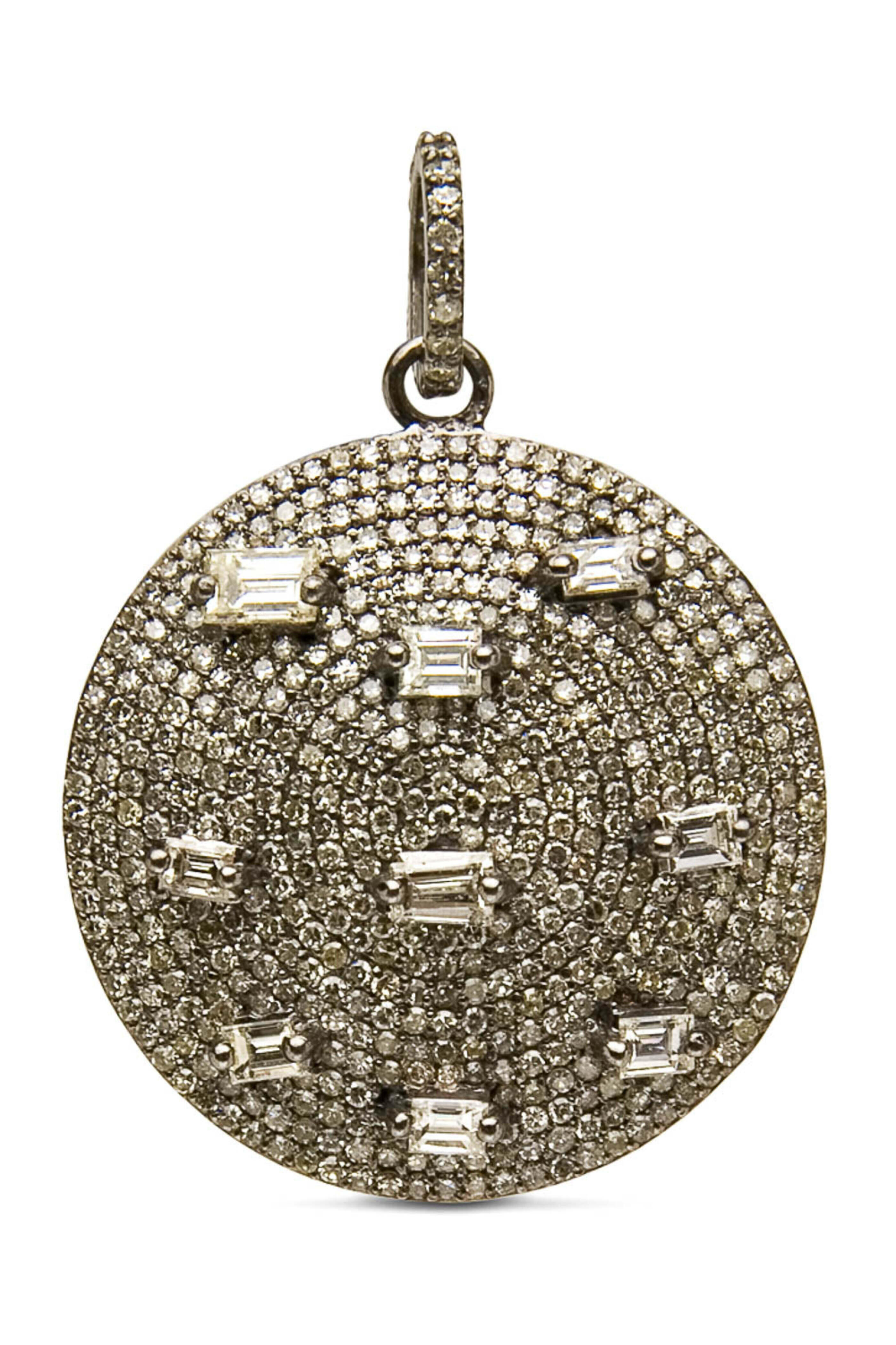 Hannah Ferguson - Diamond Circle Pendant