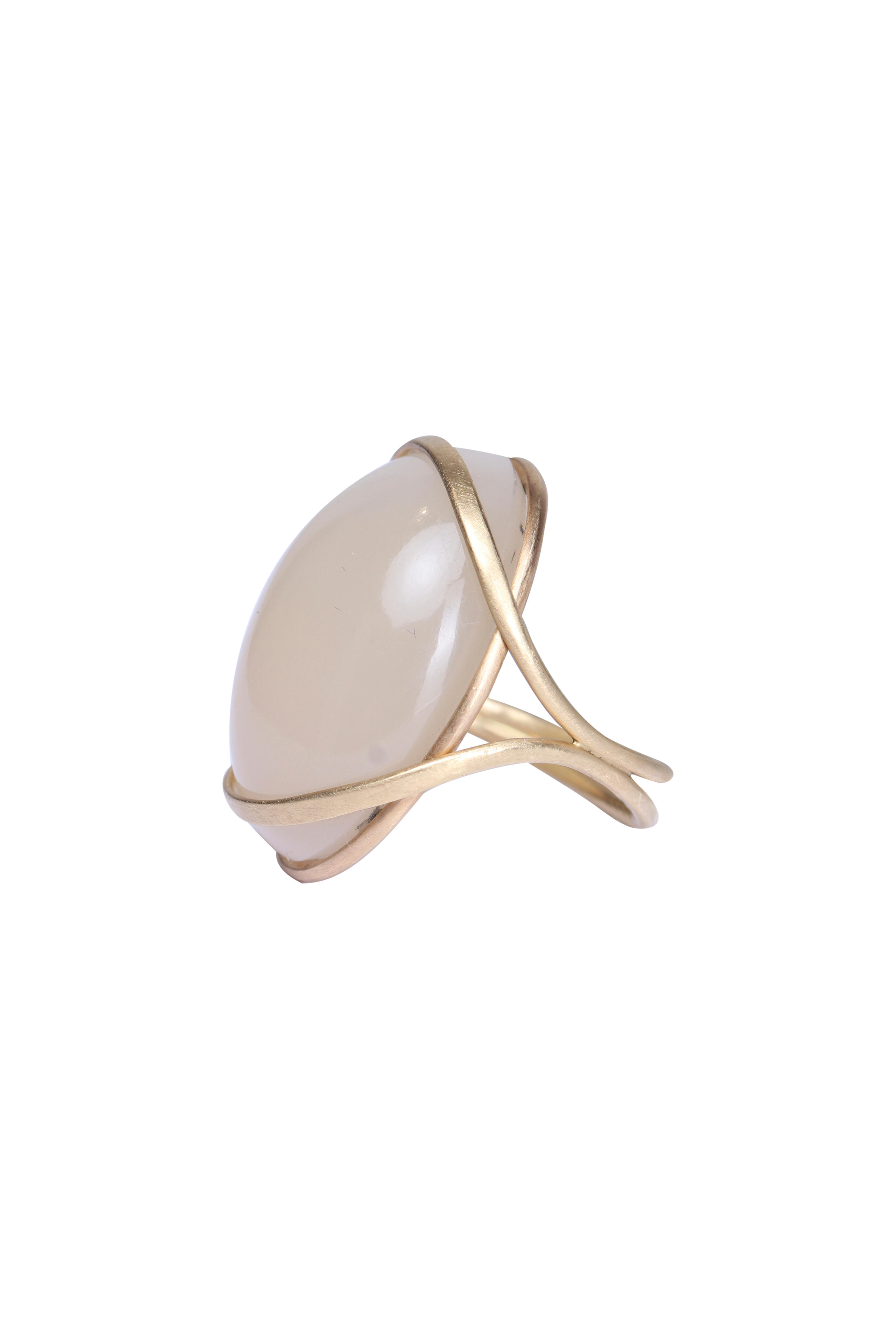 Ted Muehling - Large Moonstone Ring