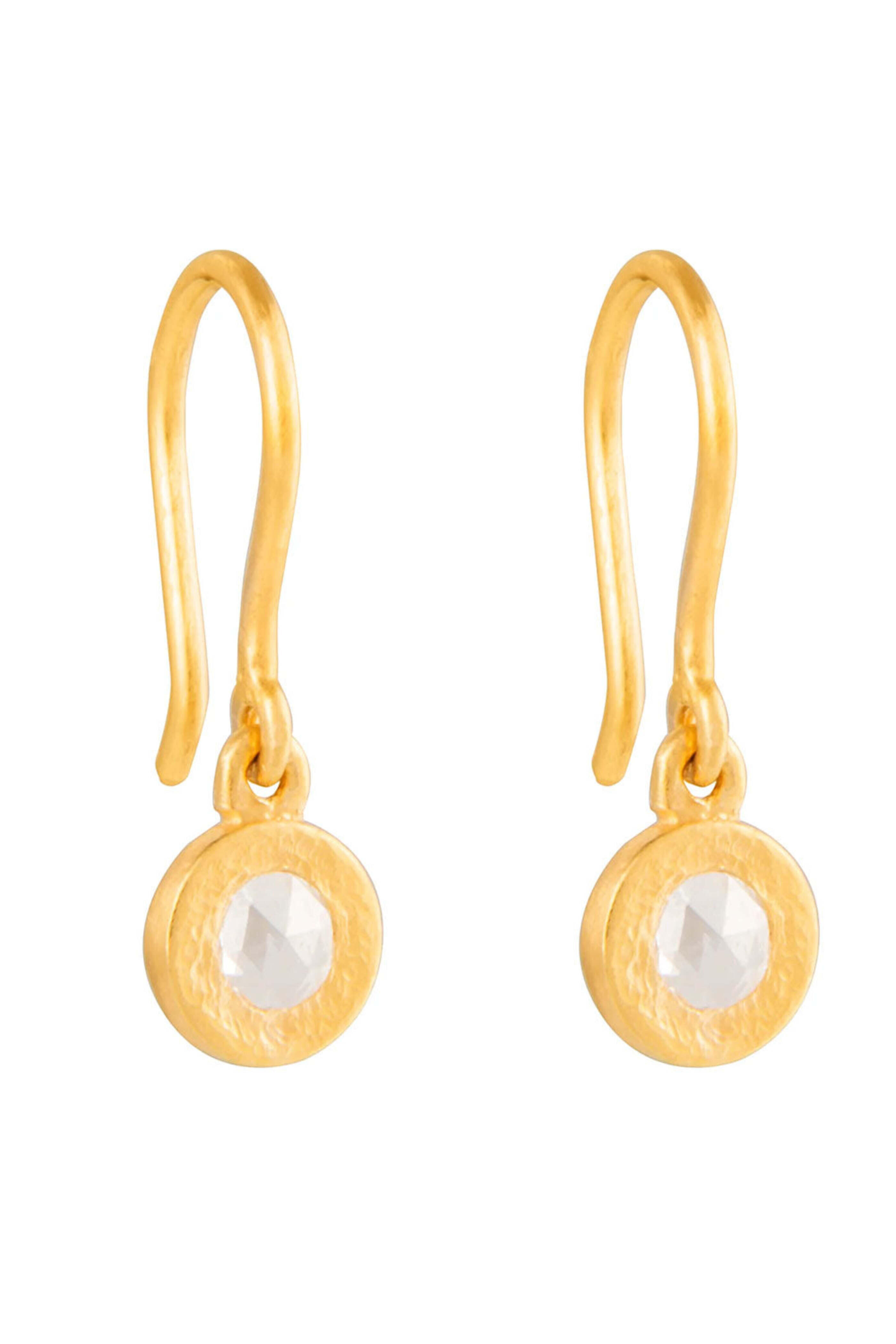 Harari Inc - Mica Rose Cut Diamond Earrings