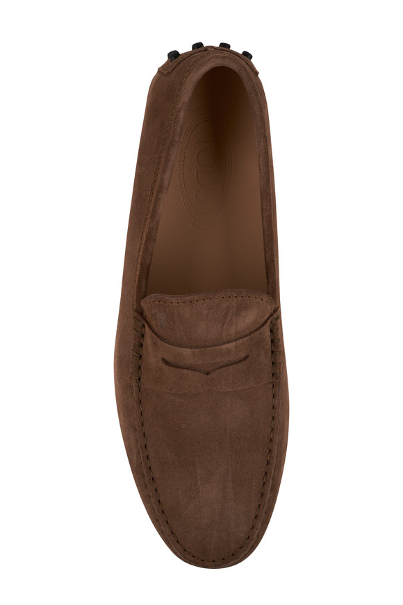 Tod's - Nuovo Gommino Light Brown Suede Driver