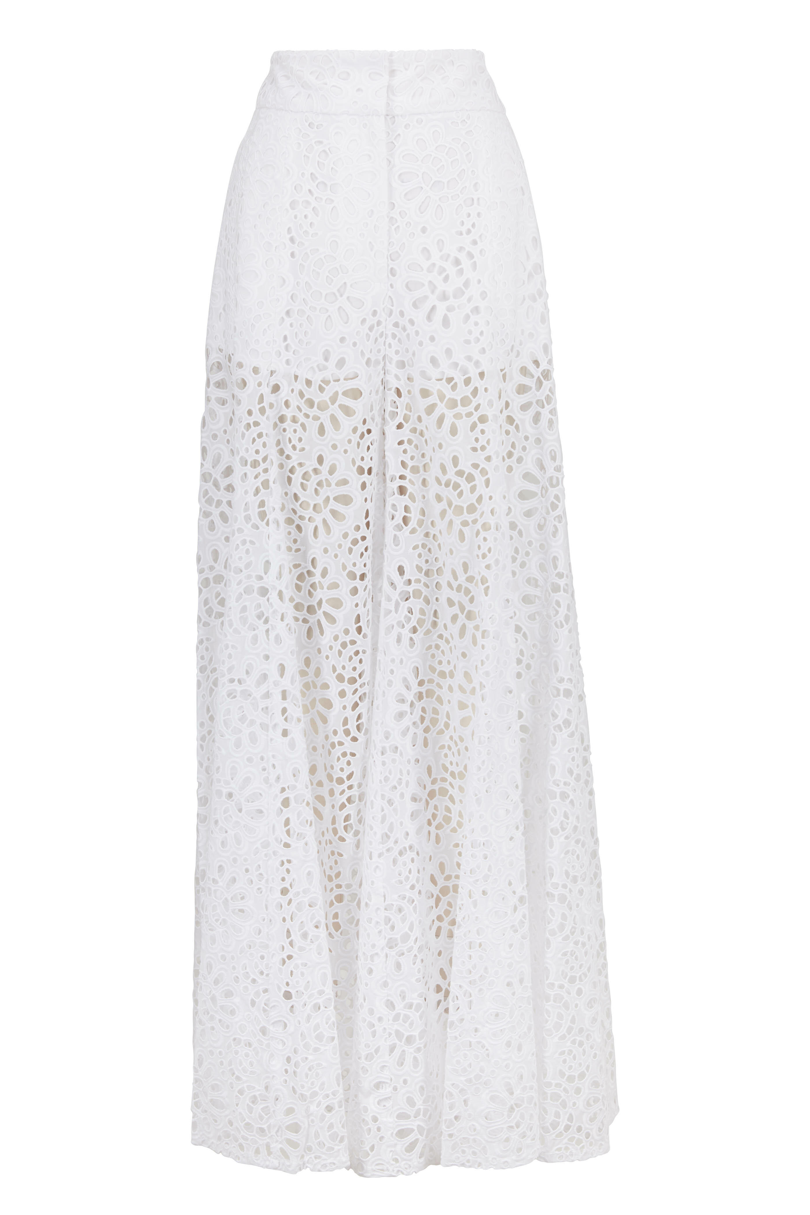 パンツ 1990s lace pants w/liner shorts Zara Woman Eyelet Lace Lined Shorts Wide Leg Pants Cotton Sz