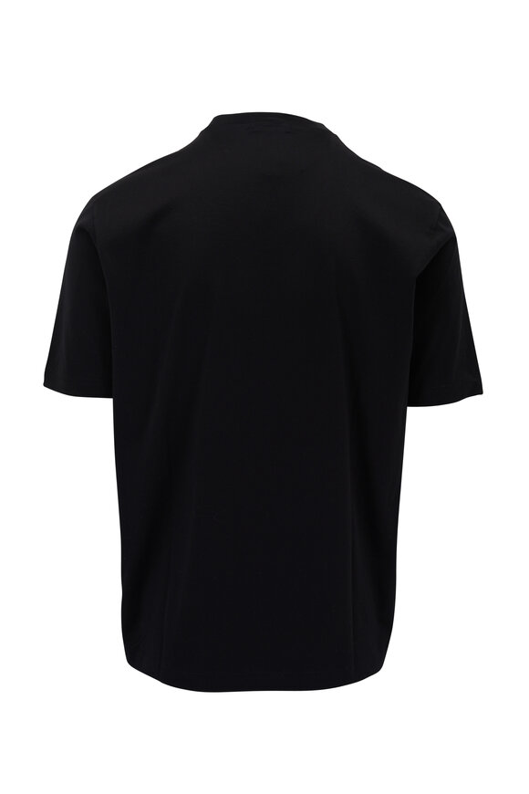 Stefan Brandt Eli Marino Cotton Crewneck T-Shirt  - view 2