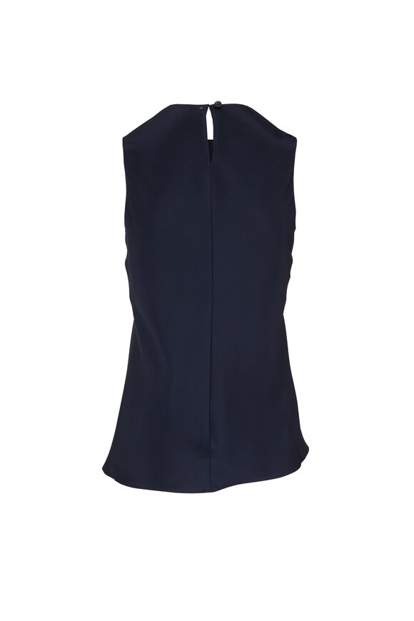 Peter Cohen - Gearbox Navy 4-Ply Silk Tank