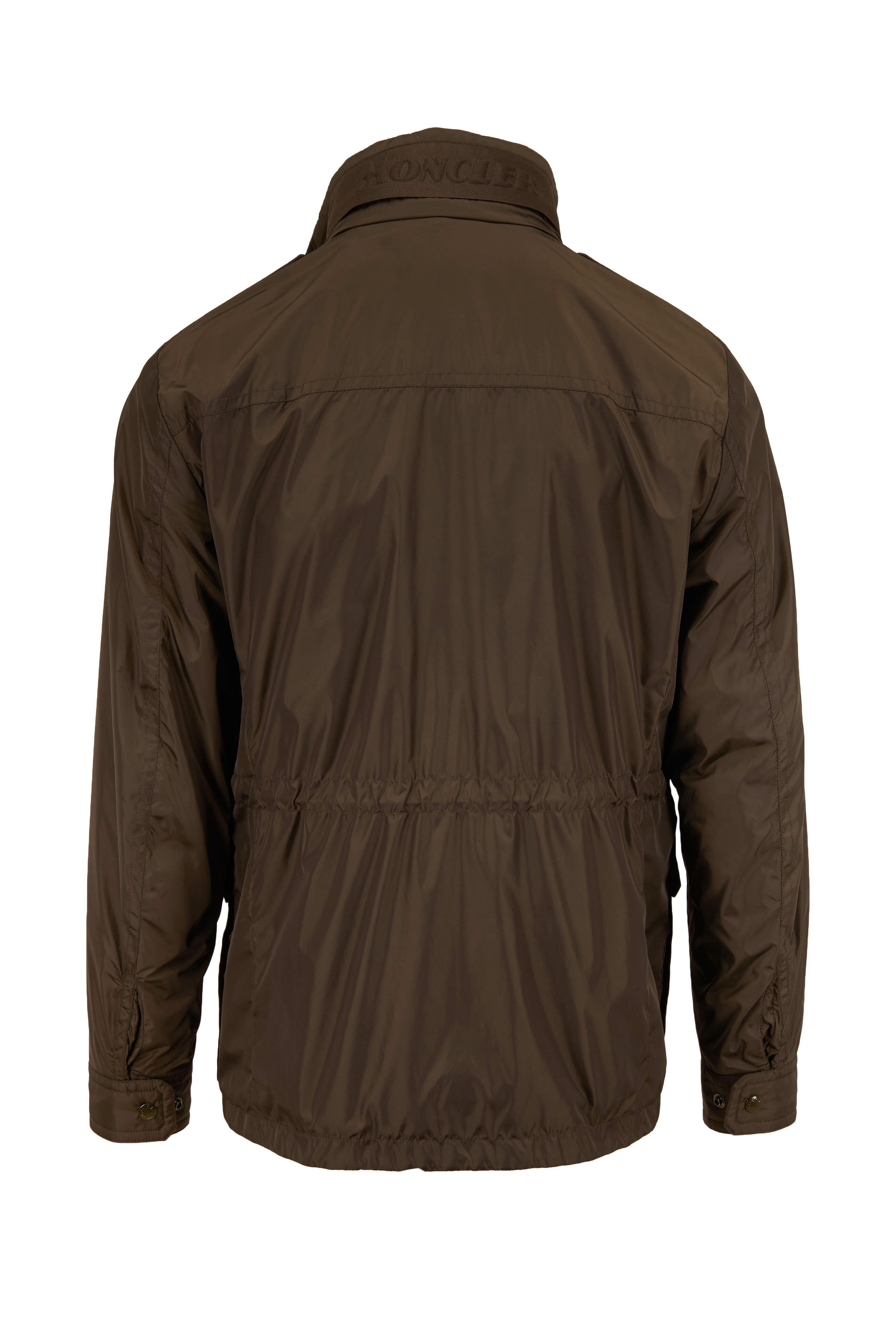 Moncler - Olive Nylon Field Jacket | Mitchell Stores