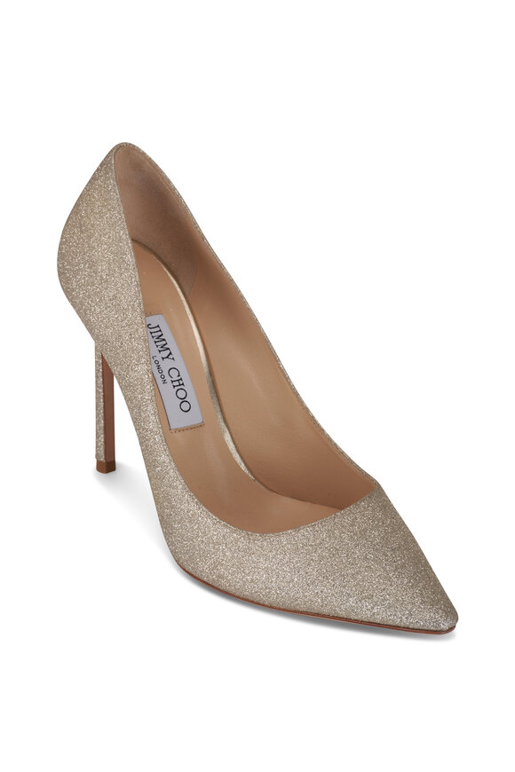 Jimmy Choo - Love Ballet Pink Suede Pump, 85mm | Mitchell Stores