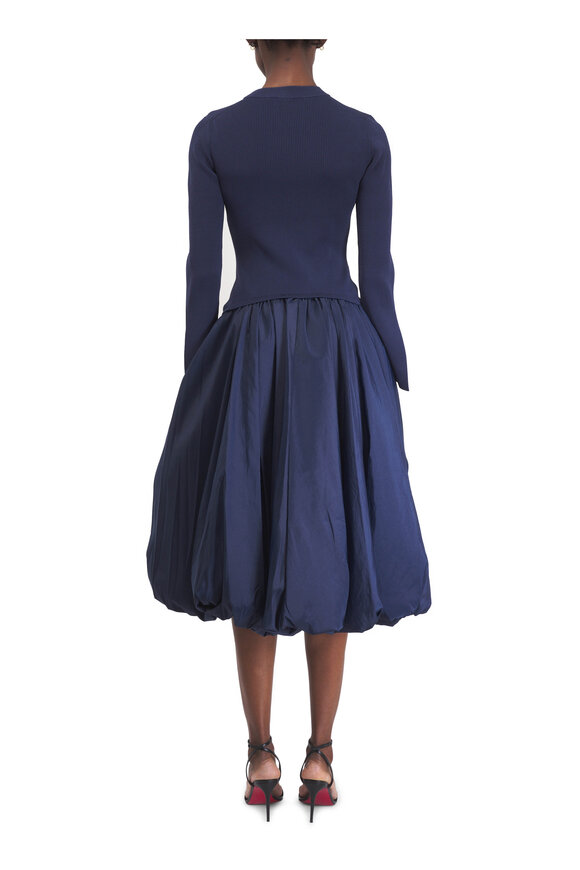 Simkhai Kenlie Midnight Knit Bubble Midi Dress - view 3