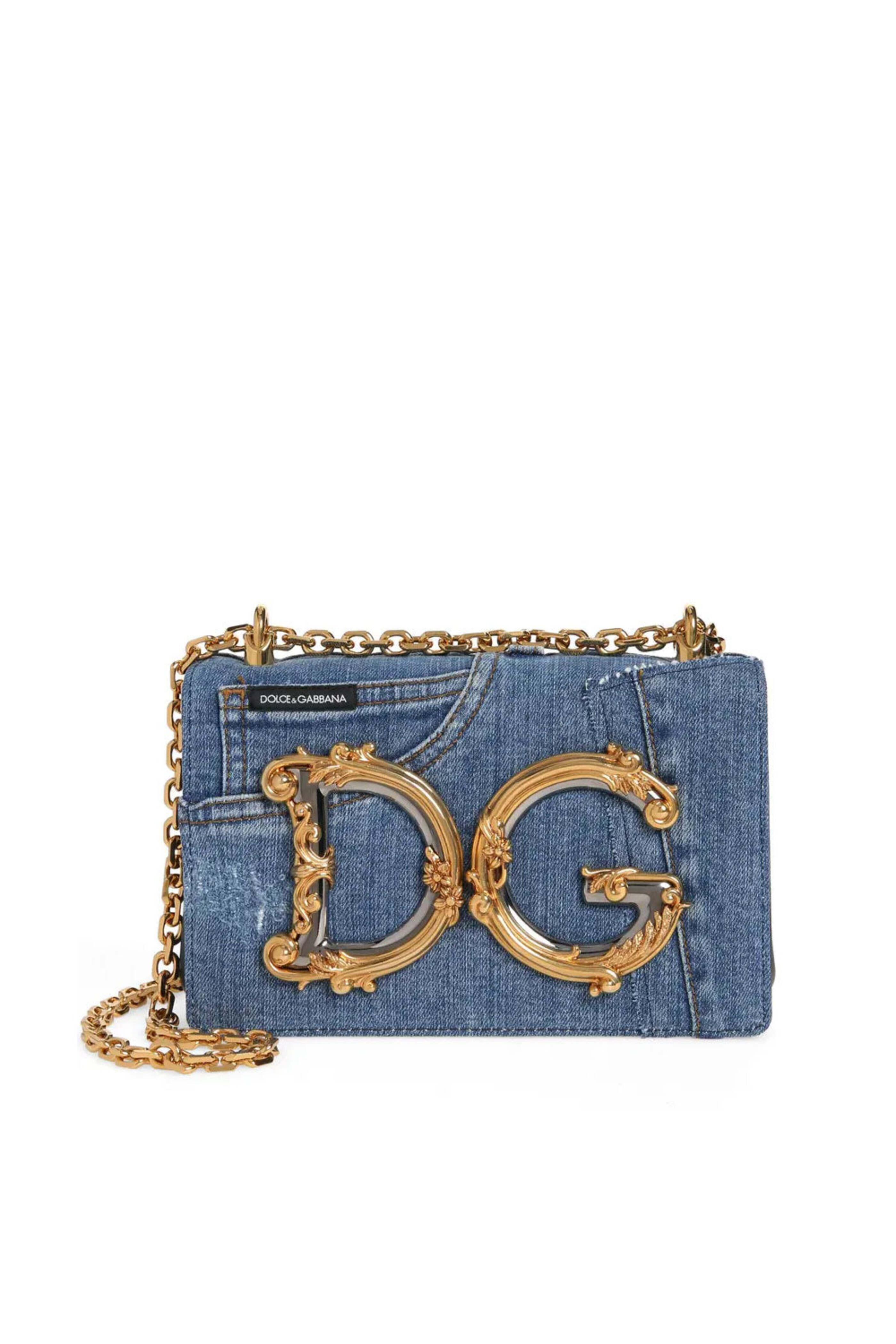 Dolce & Gabbana - DG Girls Patchwork Denim Crossbody Bag