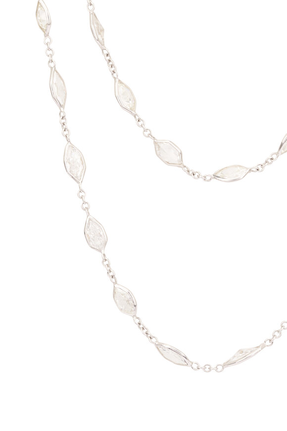 Lowy & Co Double Strand Diamond Necklace - view 2