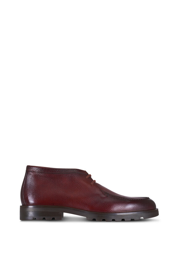 Santoni - Rock Brown Leather Chukka Boot